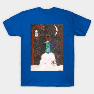 Snow Dachshund T-Shirt